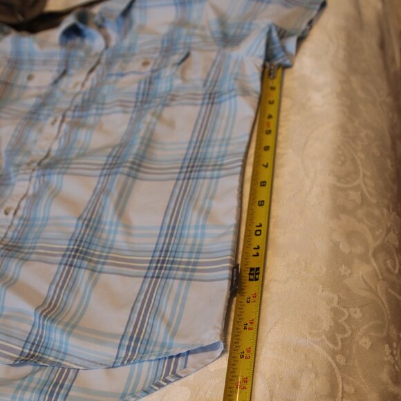 Eddie Bauer short sleeve Button down performance shirt size XXL - Picture 8 of 13